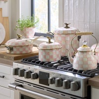 Rosy Check 2.5 Qt. Saucepan