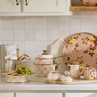 Rosy Check 2.5 Qt. Saucepan