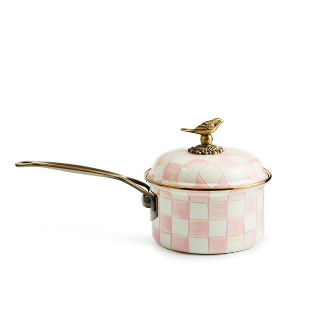 Rosy Check 2.5 Qt. Saucepan image number 3