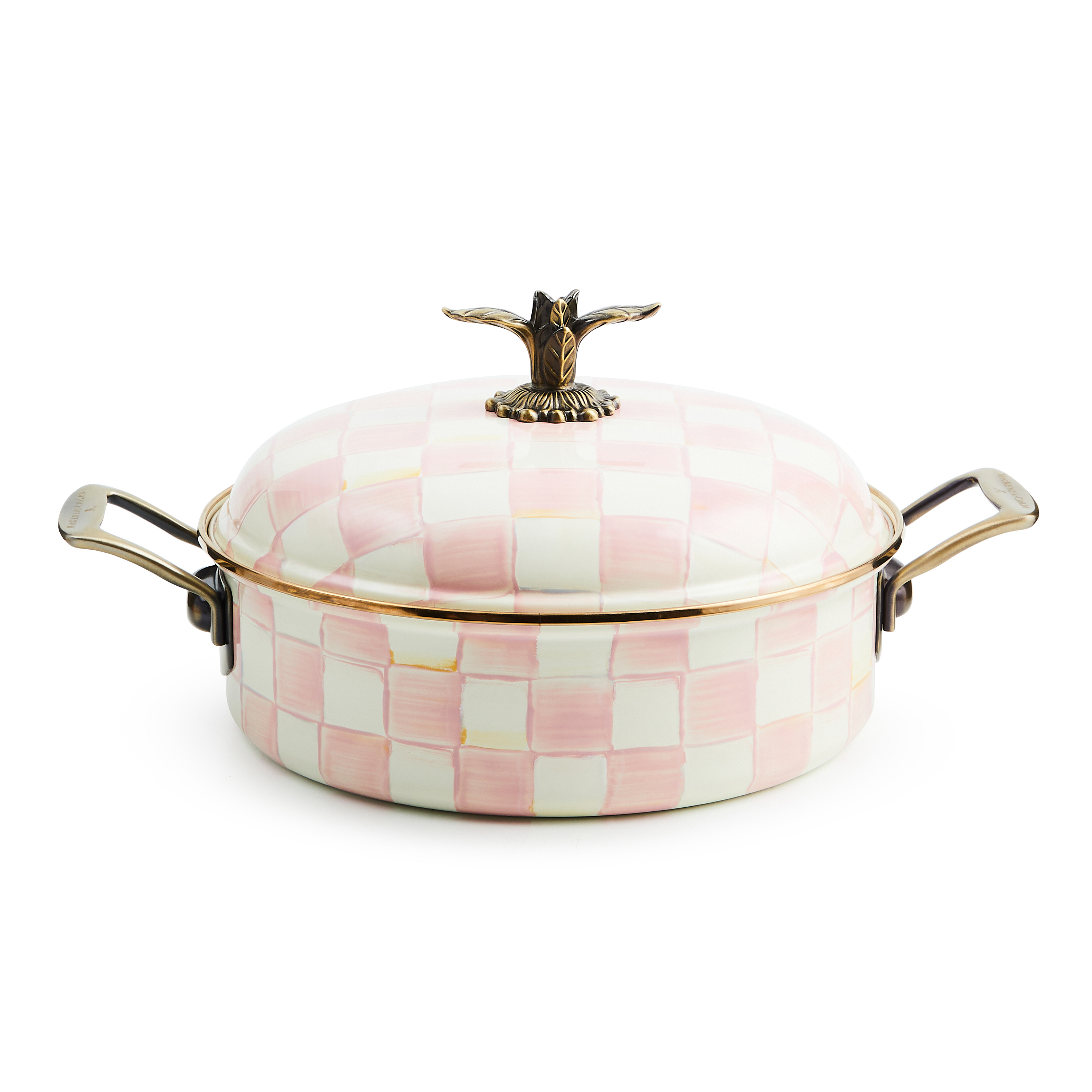 MacKenzie-Childs Rosy Check Casserole - Thumbnail 3