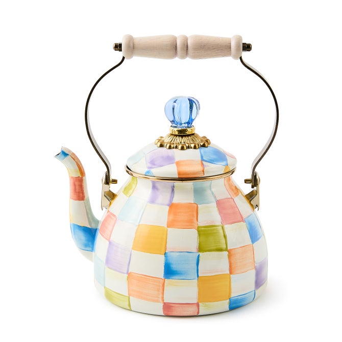 Confetti Check 2 Quart Tea Kettle image number 0