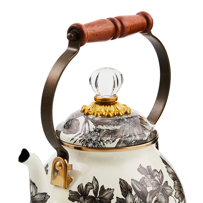 Sterling English Garden 2 Quart Tea Kettle image number 2