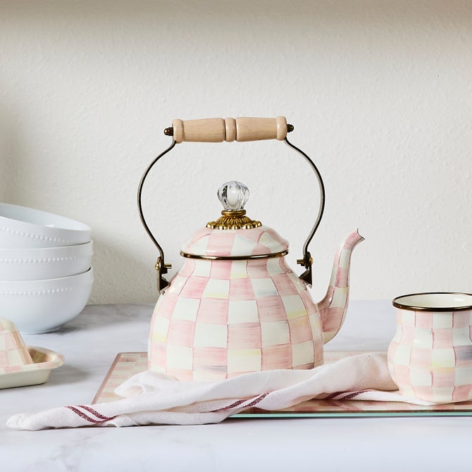 Rosy Check 2 Quart Tea Kettle image number 1