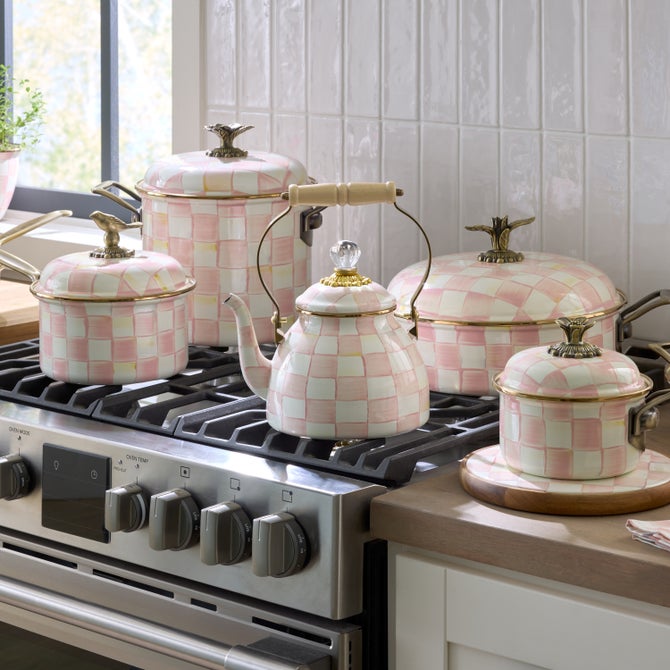 Rosy Check 2 Quart Tea Kettle image number 4