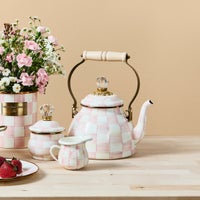 Rosy Check 2 Quart Tea Kettle