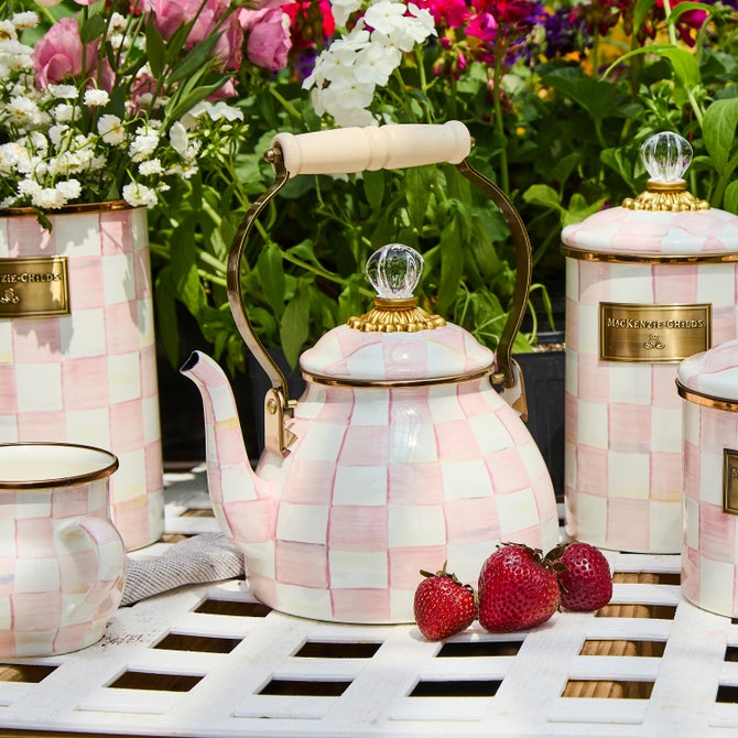 Rosy Check 2 Quart Tea Kettle image number 7
