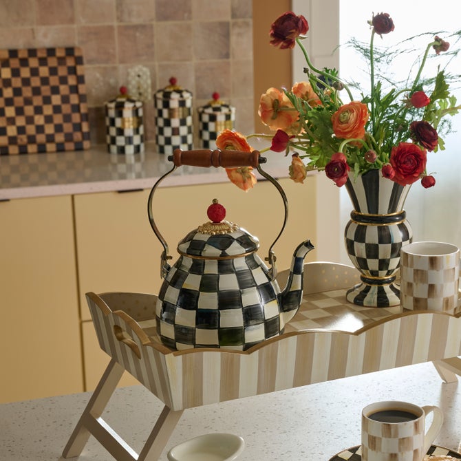Courtly Check 2 Quart Tea Kettle image number 10