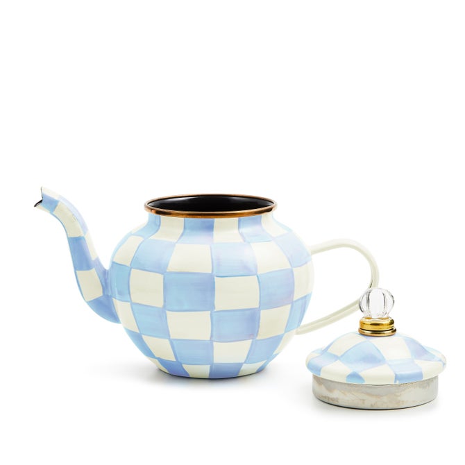 Sky Check 4 Cup Teapot image number 2