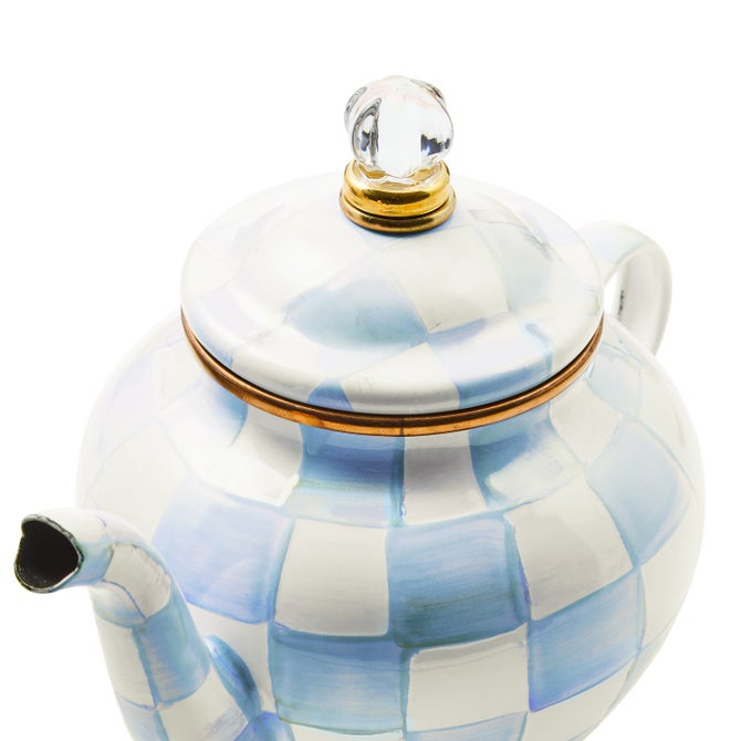 Sky Check 4 Cup Teapot image number 1