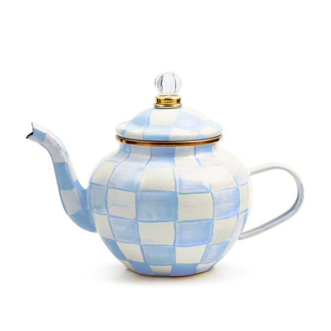 Sky Check 4 Cup Teapot image number 0