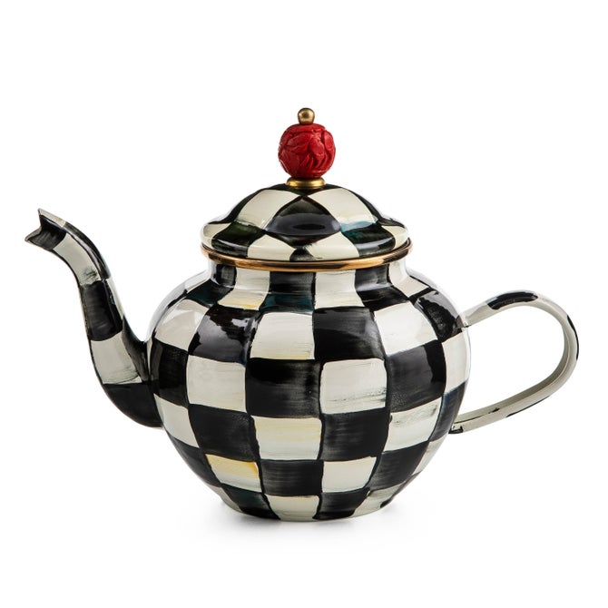 Courtly Check 4 Cup Teapot image number 0