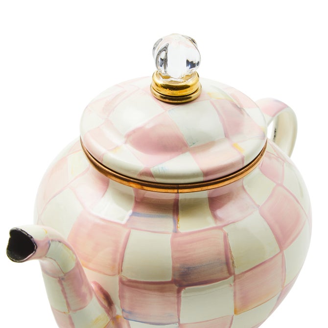 Rosy Check 4 Cup Teapot image number 3