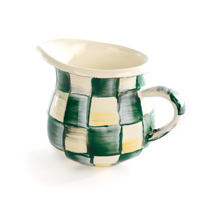 Emerald Check Little Creamer image number 0