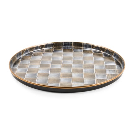 Sophisticheck Round Tray