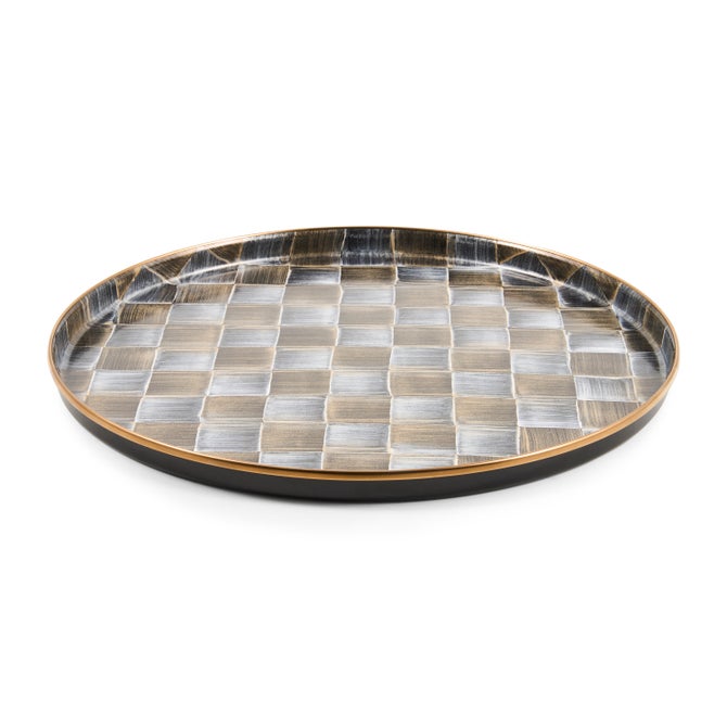 Sophisticheck Round Tray image number 0