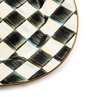 Courtly Check Medium Oval Platter