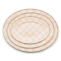Rosy Check Large Oval Platter