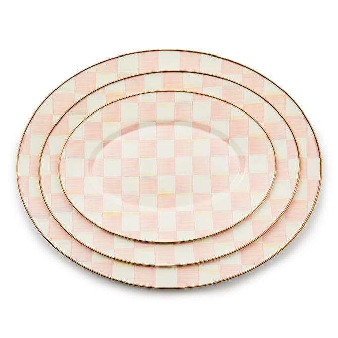 Rosy Check Large Oval Platter image number 2