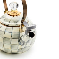 Sterling Check Whistling Tea Kettle