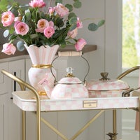Rosy Check Whistling Tea Kettle