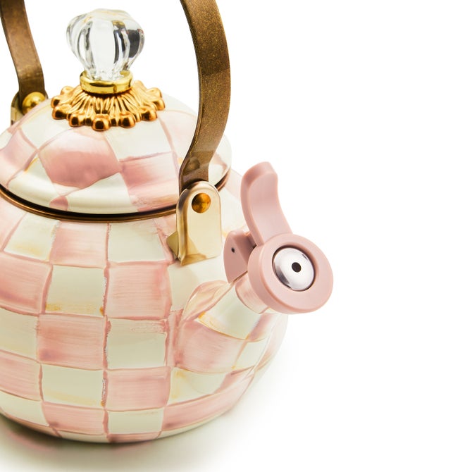 Rosy Check Whistling Tea Kettle image number 2