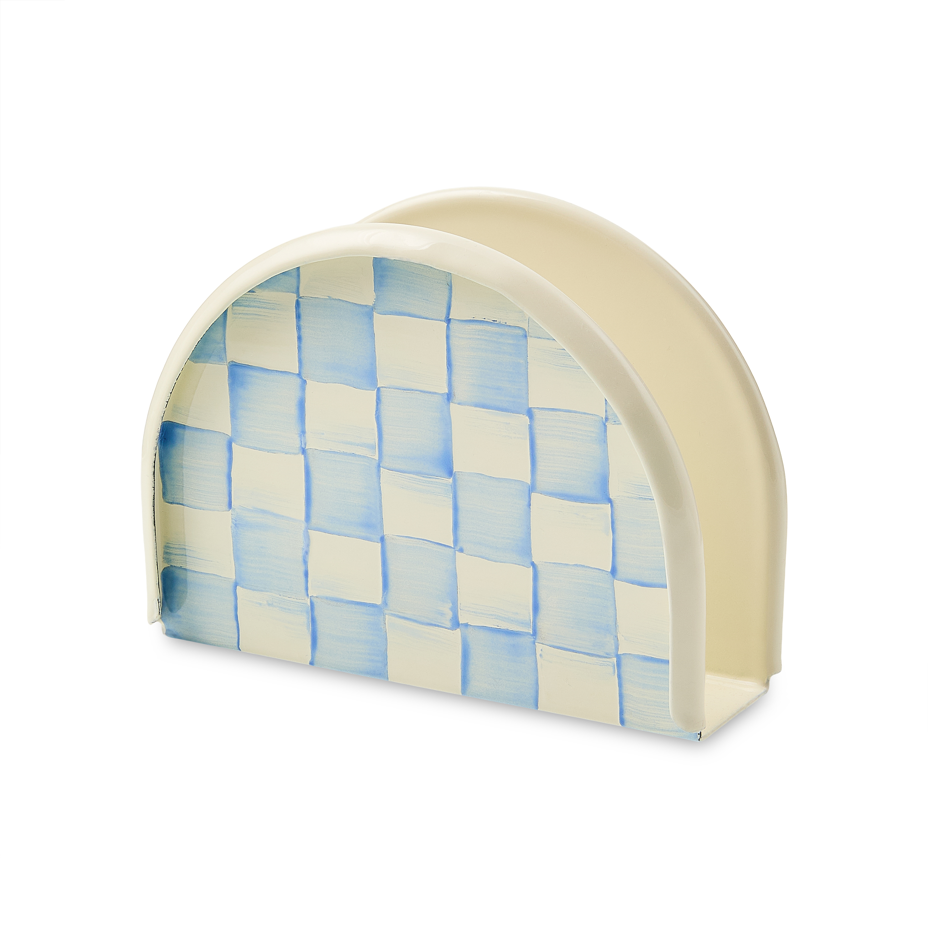 MacKenzie-Childs Sky Check Napkin Holder - Thumbnail 2