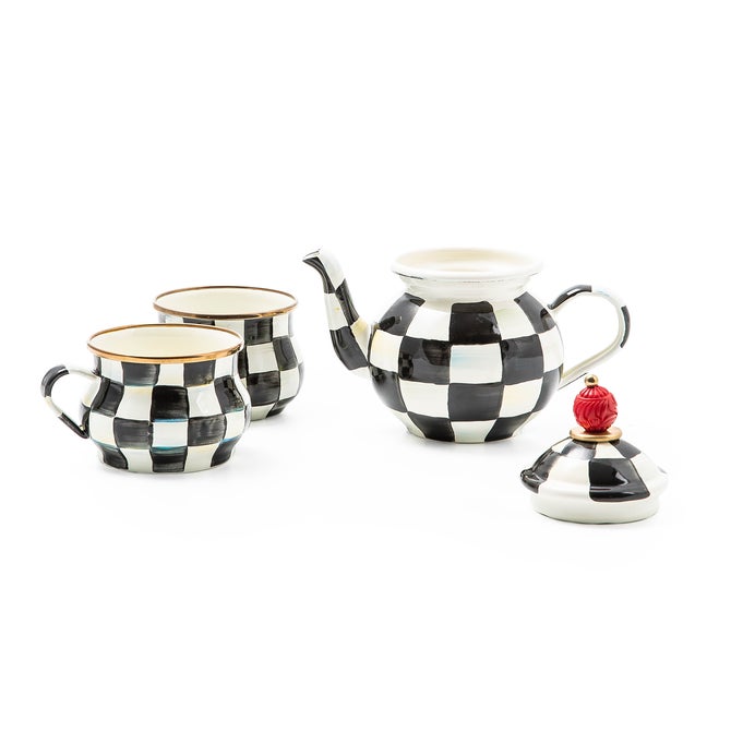 Courtly Check Tea Party Set image number 1