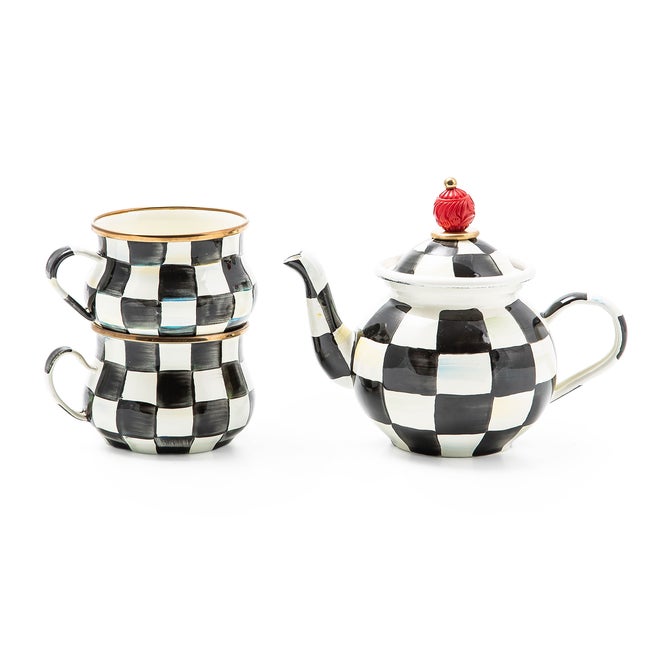Courtly Check Tea Party Set image number 0