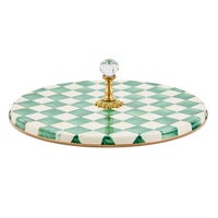 Emerald Check Cheese Course