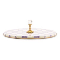Violet Check Cheese Course