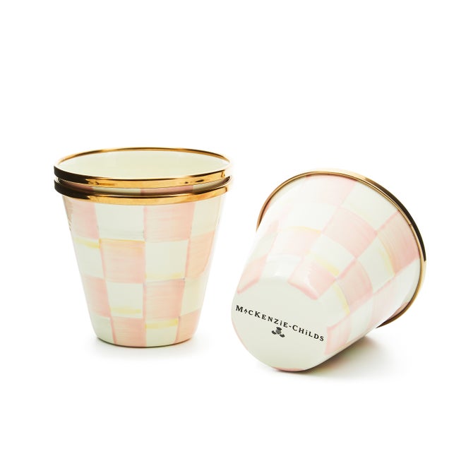 Rosy Check Herb Pots, Set of 3 image number 2