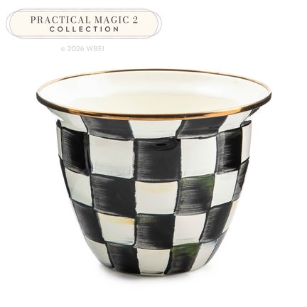 Courtly Check Large Flower Pot