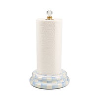 Sky Check Paper Towel Holder