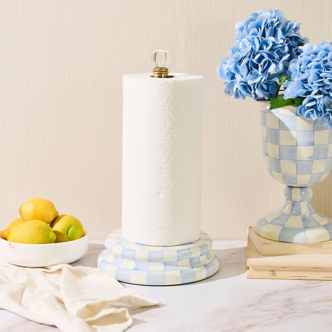 Sky Check Paper Towel Holder image number 1