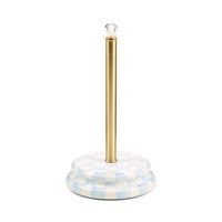 Sky Check Paper Towel Holder