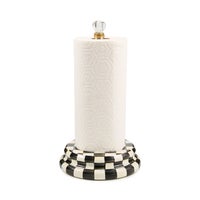 Courtly Check Paper Towel Holder