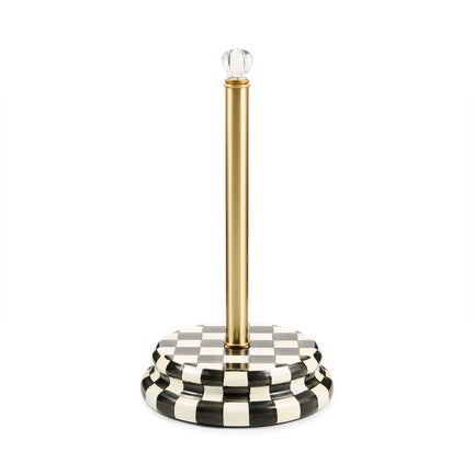 Courtly Check Paper Towel Holder