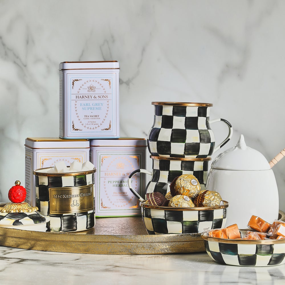 MacKenzie-Childs | Courtly Check Mini Canister
