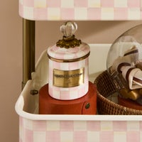 Rosy Check Mini Canister