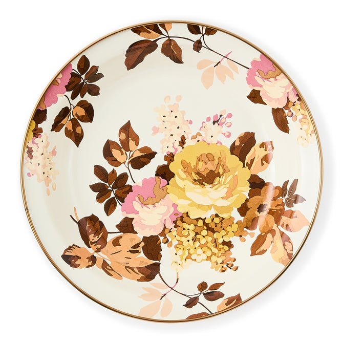 Wild Rose White Pie Plate image number 2