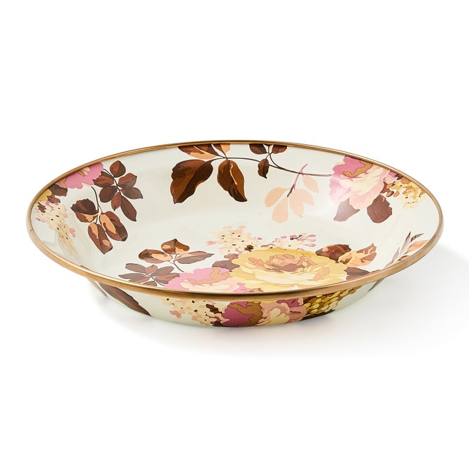Wild Rose White Pie Plate image number 0