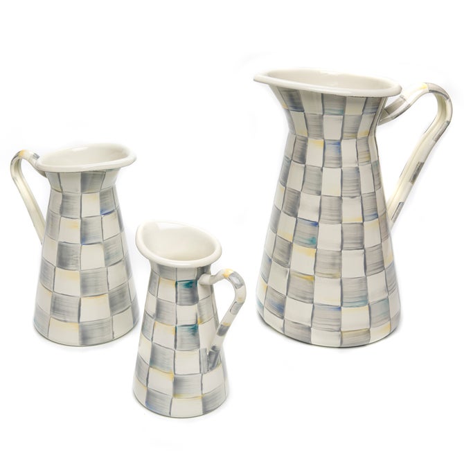 Sterling Check Medium Practical Pitcher image number 3
