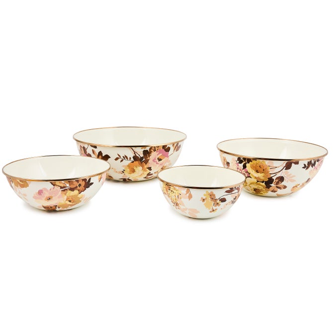 Wild Rose White Small Everyday Bowl image number 2