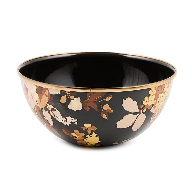 Wild Rose Brown Small Everyday Bowl image number 0