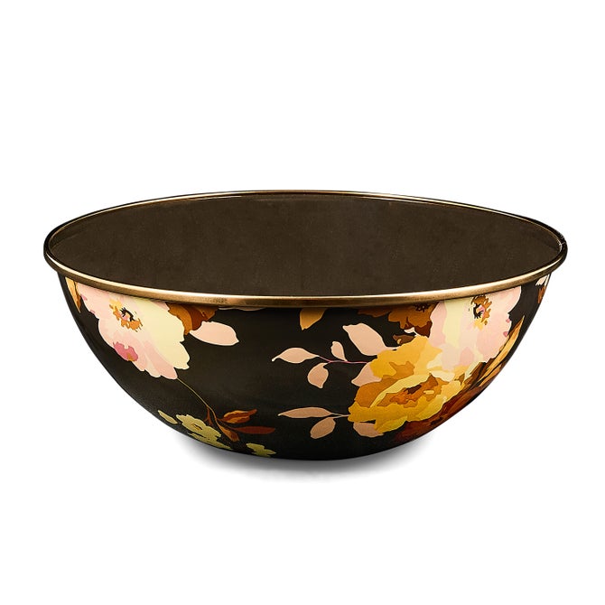 Wild Rose Brown Medium Everyday Bowl image number 0