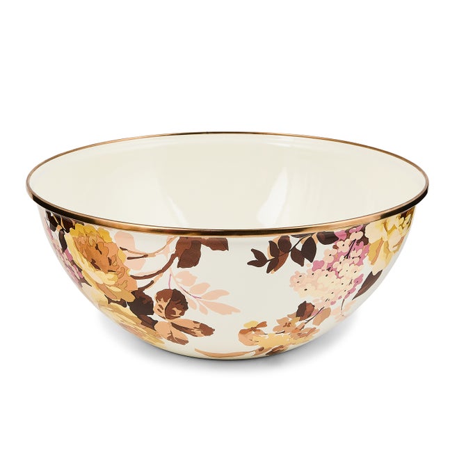 Wild Rose White Large Everyday Bowl image number 0