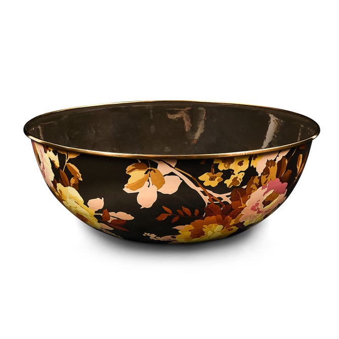Wild Rose Brown Extra Large Everyday Bowl image number 0