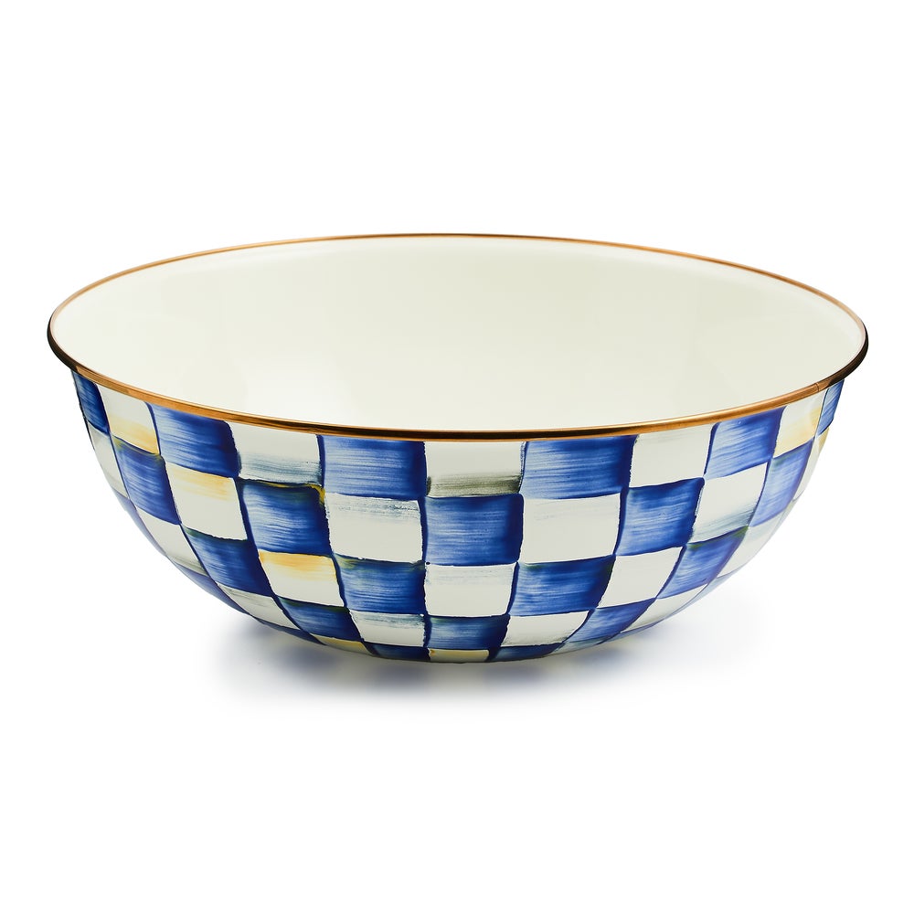 MacKenzie-Childs | Royal Check Extra Large Everyday Bowl