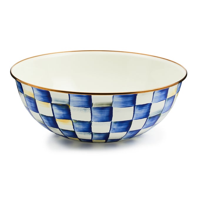 MacKenzie-Childs | Royal Check Extra Large Everyday Bowl