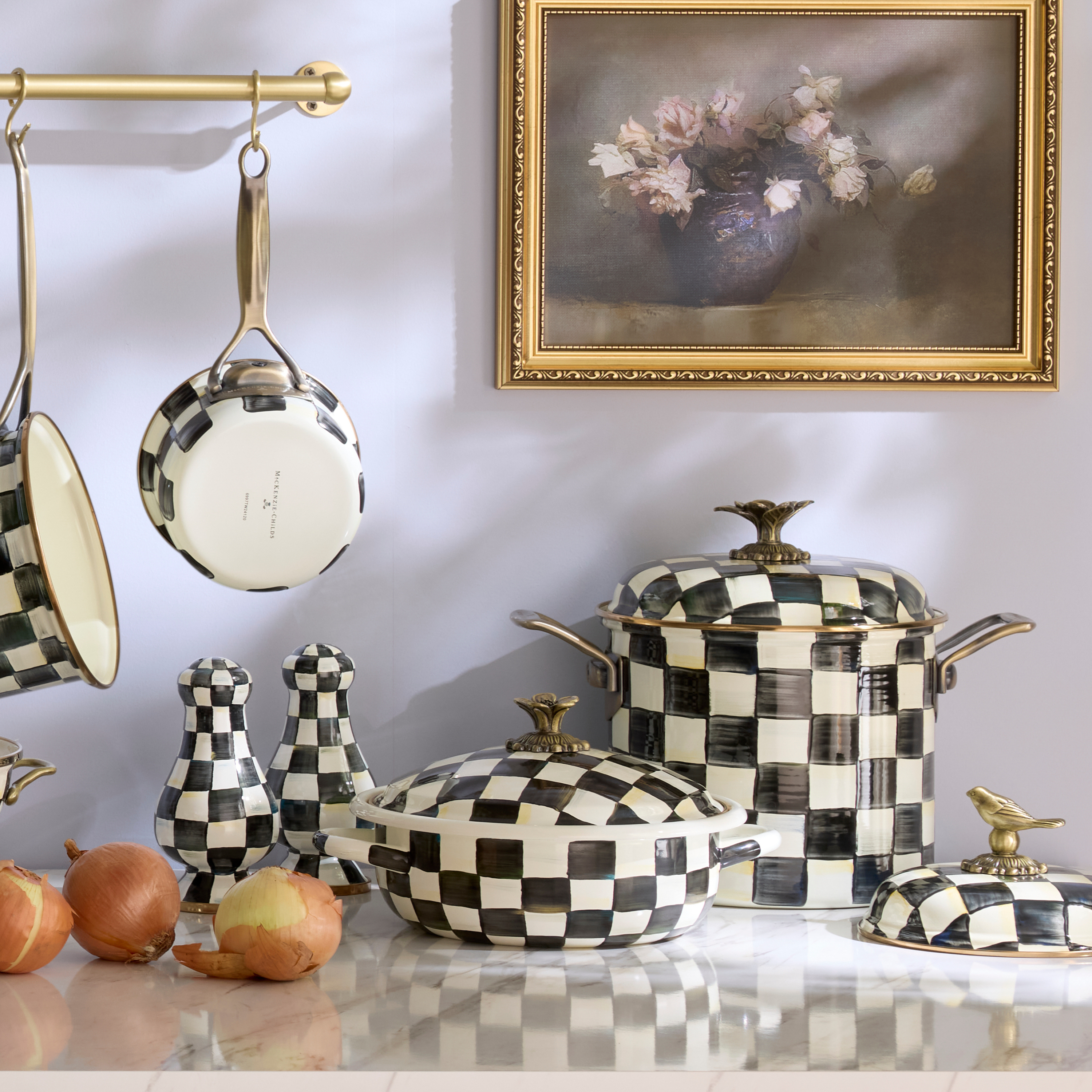 MacKenzie-Childs | Courtly Check Medium Casserbole